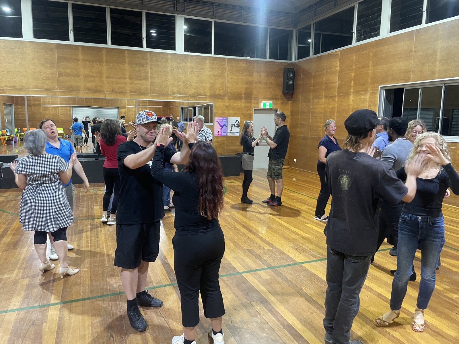 Latin dance class