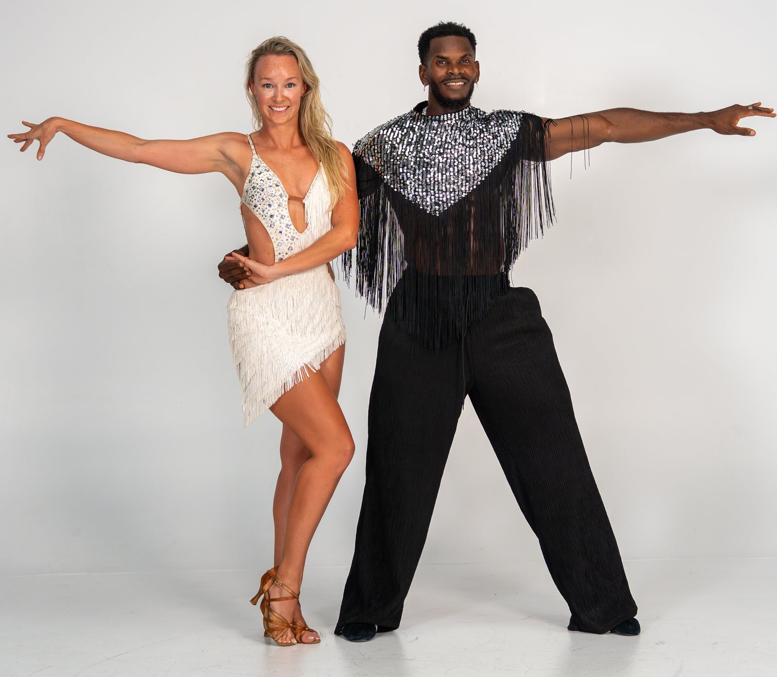 Yassy and Jacki dancing